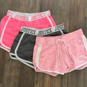 Justice shorts bundle